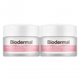 2xBiodermalDagcrmeGevoeligeHuid50ml