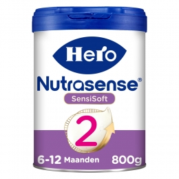 HeroNutrasenseSensiSoft2Opvolgmelk6-12mnd800gr