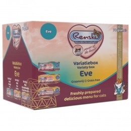 RenskeVersVariatieboxKattenvoerNatEve30x70gr