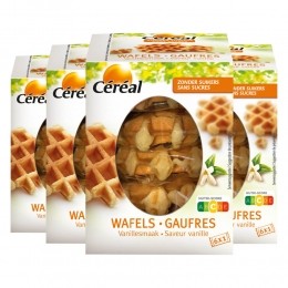 4xCralWafelsVanille150gr