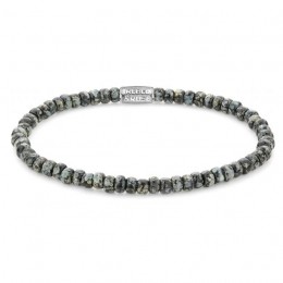 RebelandRoseRR-40116-S-GlassRocksBlackLeopard-Armband-MaatS