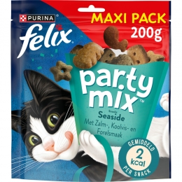 5xFelixKattensnackPartyMixSeaside200gr