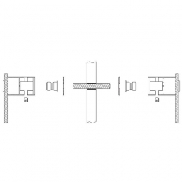 HardbrassBevestigingsmateriaaltbvhandgreepT-model