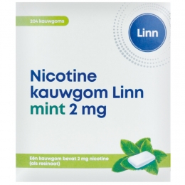 LinnNicotineKauwgomMint2mg204stuks