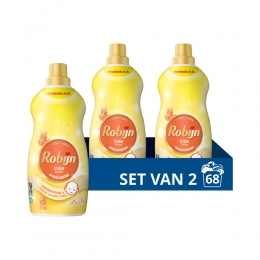 2xRobijnKleinKrachtigWasmiddelZwitsalgeur34Wasbeurten119liter