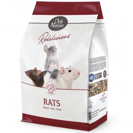 4xDeliNatureRodeliciousRattenvoer25kg