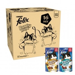 FelixKattensnackPartyMixMultipack16x60gr