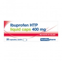 HealthypharmIbuprofen400mgLiquidCaps20capsules