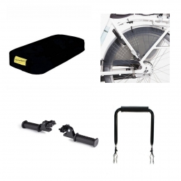 FietskussenZwartcompleetpakket