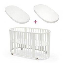 StokkeSleepiBedbundelwitmetmatrashoeslaken