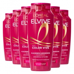6xLOralElviveColorViveShampoo250ml