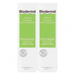 2xBiodermalCrmebijPuistjesOnzuiverheden30ml