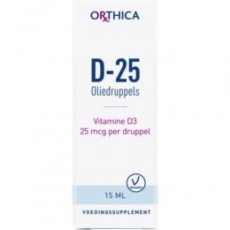 OrthicaVitamineD-25Oliedruppels15ml