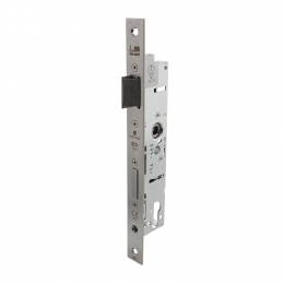 PEPEVeiligheidsslotprofielcilindergat92mmdoornmaat25mmDINrechtslinksmetrvsgeborsteldevoorplaat270x24mm