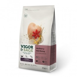 VigorSageKattenvoerKittenWell-BeingWolfberry2kg