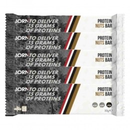 5xBornReepProteinBarNuts50gr