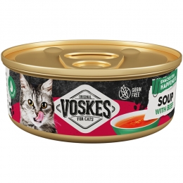 36xVoskesOriginalSoepKattensnackRund50gr