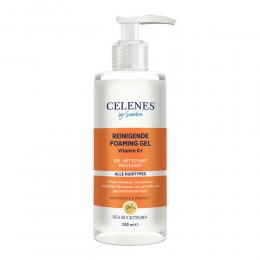 CelenesDuindoornReinigendeFoamGelVettigeCombinatieHuid250ml