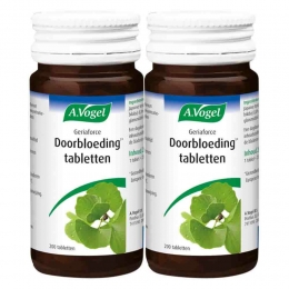 GratisVerzending2xAVogelGeriaforceDoorbloeding200tabletten