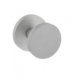IntersteelVoordeurknoprond55mmnzijdigemontage-aluminium