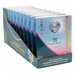 10xRenskeVersGestoomdCompleteMenuHondenvoerNatLamGraanvrij395gr
