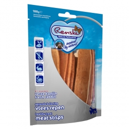 RenskeGezondeBeloningVleesrepenHondensnackKonijn100gr