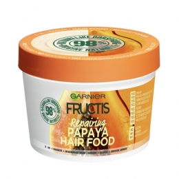 6xGarnierFructisHairFoodPapaya3-in-1Haarmasker390ml