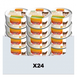 24xSmolkeHondenvoerSoftPatKip125gr