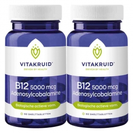 GratisVerzending2xVitakruidB12Adenosyl5000Mcg60tabletten