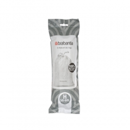 12xBrabantiaPerfectFitVuilniszakmetTrekbandsluitingCodeH50-60Liter10zakken