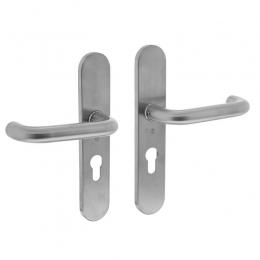 IntersteelDeurkrukRondopschildprofielcilindergat55mm-RVS
