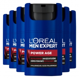 6xLOralMenExpertPowerAgeRevitaliserende24HGezichtscrme50ml