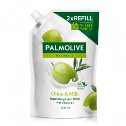 6xPalmoliveHandzeepNavullingDoypackNaturalsOlijfMelk500ml