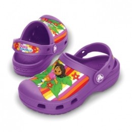 CrocsDoraMultistripeCustomClogActie