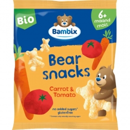 BambixBearsnacks6mndWortelTomaat30gr