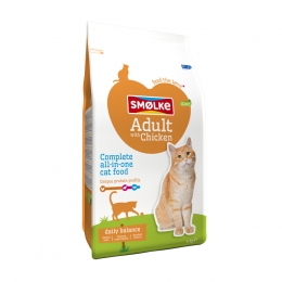 SmolkeKattenvoerAdultKip4kg