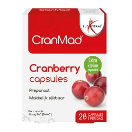 GratisVerzending3xLucovitaalCranMadCranberry28capsules