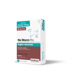 NoWormProOntwormingTablettenHondenPuppyvanaf05kg2tabletten