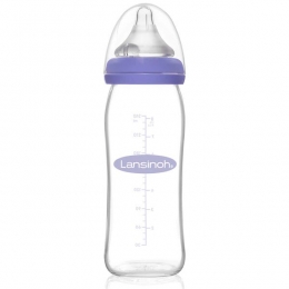 LansinohdrinkflesNaturalWaveglas240ml