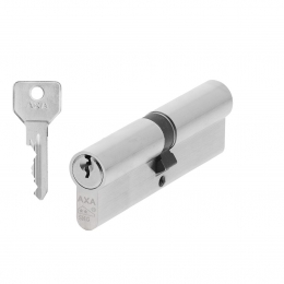 AXAAXASecuritySKGdubbeleveiligheidcilinderverlengd50-50mm-vernikkeld