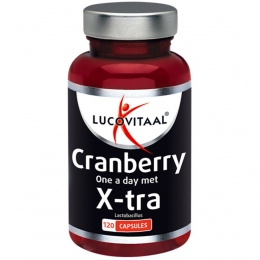 GratisVerzending3xLucovitaalCranberryX-traOneaDay120capsules