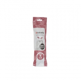 BrabantiaPerfectFitVuilniszakmetTrekbandsluitingCodeV3Liter20zakken