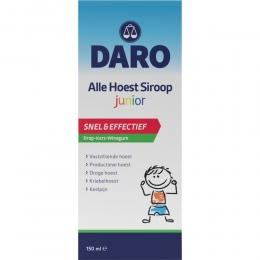 6xDaroAlleHoestSiroopJunior150ml