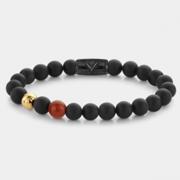 RebelandRoseRR-8DV07-B-GoldampRedEye-Armband-MaatM