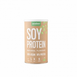 6xPurasanaSingleProteinPowderVeganSojaNatuur400gr