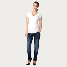NoppiesZwangerschapsjeansPositiejeansMenaPlusRechtDarkStoneWash
