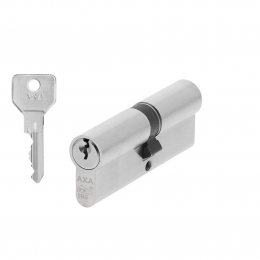 AXAAXASecuritySKGdubbeleveiligheidscilinderverlengd40-45mm-vernikkeld