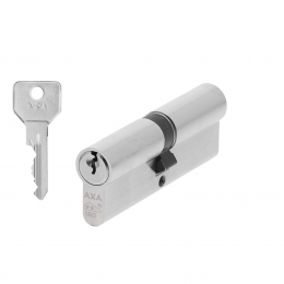 AXAAXASecuritySKGdubbeleveiligheidscilinderverlengd45-45mm-vernikkeld
