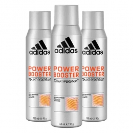 3xAdidasDeodorantPowerBooster150ml