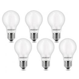 E27LEDFilamentLamp4WWarmWitDimbaarMat6-Pack